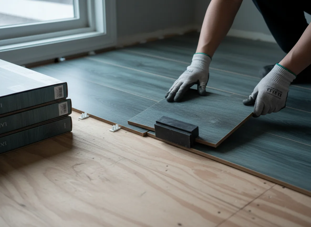 Luxury Vinyl Plank Installation company in Wildrose, ND